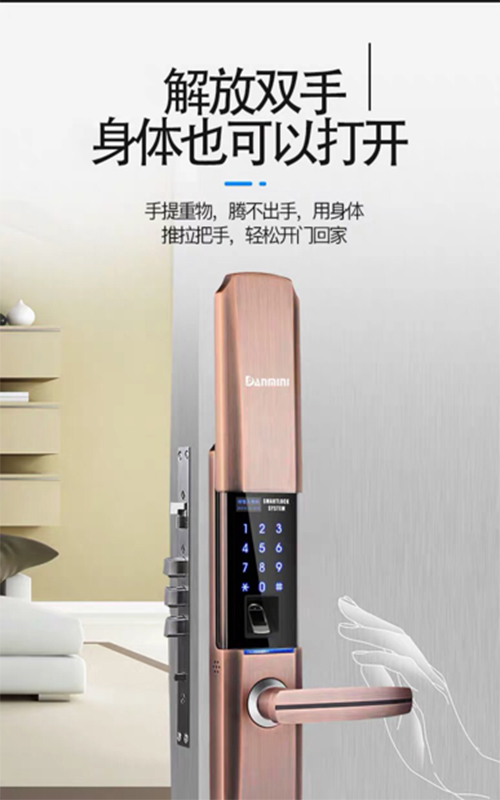 物聯網智能指紋鎖
