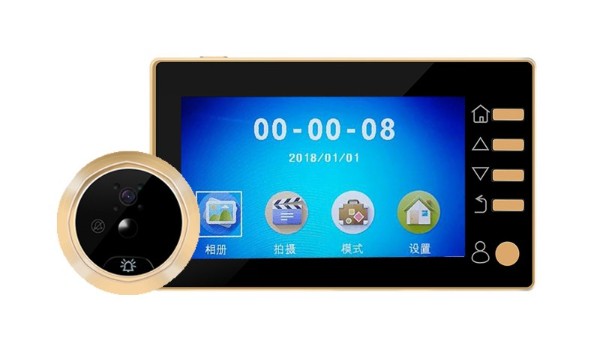 Q10移動偵測貓眼門鈴